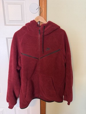 Nike Men's Burgundy Nike Tech Fleece Jacket
