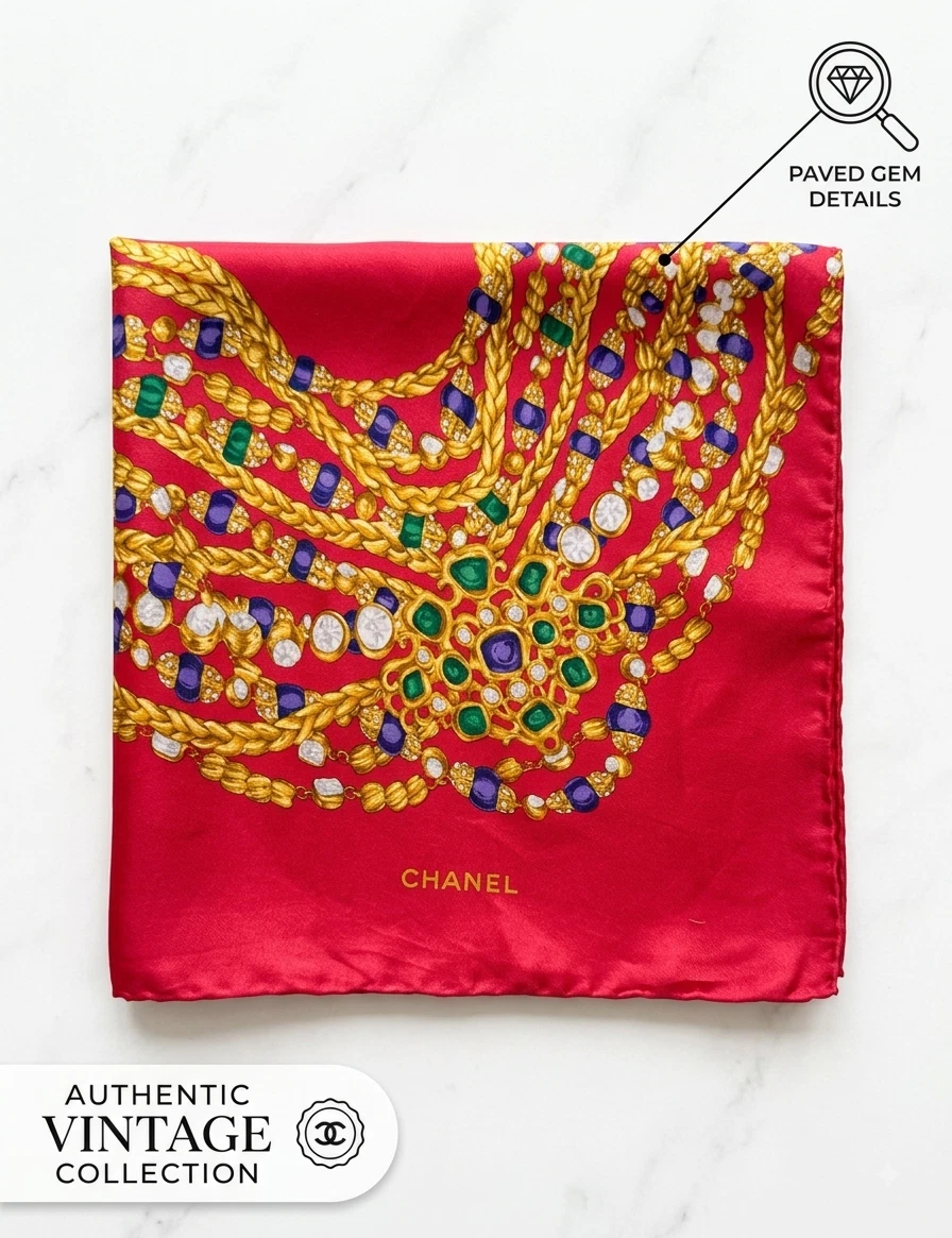 25+ CHANEL Silk Scarves & Wraps for Women with Vintage for sale