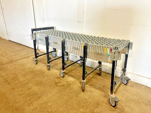 BEST FLEX 200 SKATE WHEEL CONVEYOR 67"L x 31"H (COMPRESS) -198"L x 48"H(EXPAND)