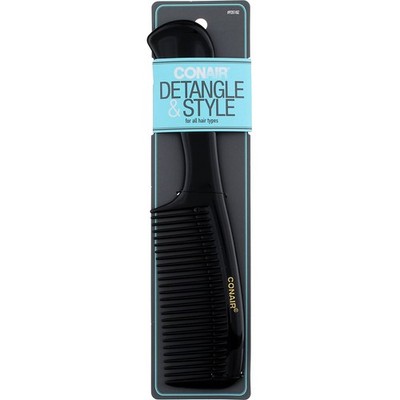 5 Pack Conair Detangle & Style Super Comb