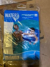 Water Sun Fun Inflatable Swim Ring 30" Frosted Pool Float Kids Ages 3-6