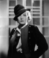 A Marlene Dietrich Cover Photo In Black And White 4x6 Photo Print