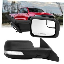 Right Passenger Side Mirror Compatible With Passenger Side-8 Pins Textured Back
