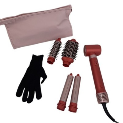 HITTIONA 5 in 1 Airstyler & Rundbürstenföhn，110.000 U/min Ionen Haartrockner mit
