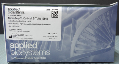 Applied Biosystems A30588 MicroAmp Optical 8 Tube Strip attached ...
