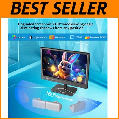 Compact 17'' TV with Multiple Connectivity