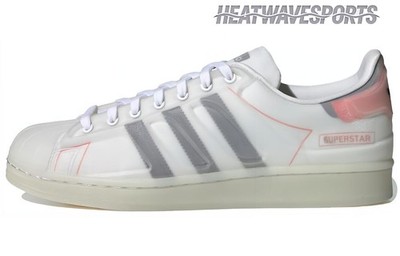 Adidas Superstar Futureshell 'White Semi Solar Red' FX5553 Men New Sizes