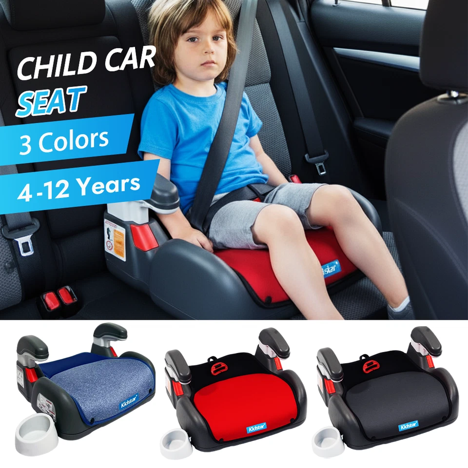 Child Car Booster Seat Toddler Safety Chair Children Kids Sturdy Seat 3-12 Years - image 3 of 4