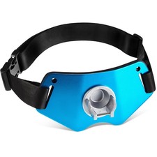 Adjustable Fishing Belt with Aluminum Rod Holder, Fixed Head Padded Waist for...