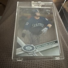 2017 Topps Clearly Authentic Acetate Auto DAN VOGELBACH RC Mariners  