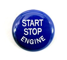 Start Stop Button Ignition Switch Blue For BMW E90 E91 E92 E93 E60 E61 6949913