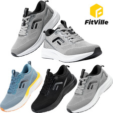 FitVille Laufschuhe Herren Extra Breit Sportschuhe Atmungsaktiv Turnschuhe