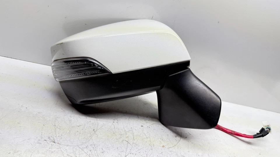 Espejo retrovisor lateral derecho pasajero Subaru Outback Legasy 2015-17 punto ciego OEM BLANCO Foto 2 de 4