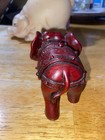 Vintage Solid Elephant Mom & Baby Resin Sculpture Figurine Statue Decor — photo 4