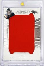 2025 Panini Flawless #33 Courtland Sutton 6/25 Down & Dirty GAME USED WORN PATCH