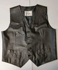 Vintage Vichen of USA Leather Vest Medium