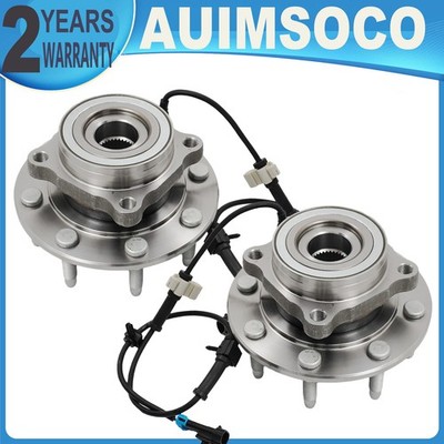 4WD Cubo Rodamiento Rueda Delantero for Chevy Silverado GMC Sierra 2500 HD 8 Lug