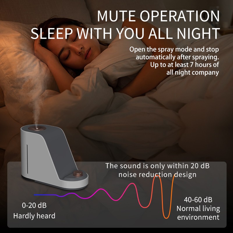 Wireless Charging 7-Hour Continuous Spray Humidifier