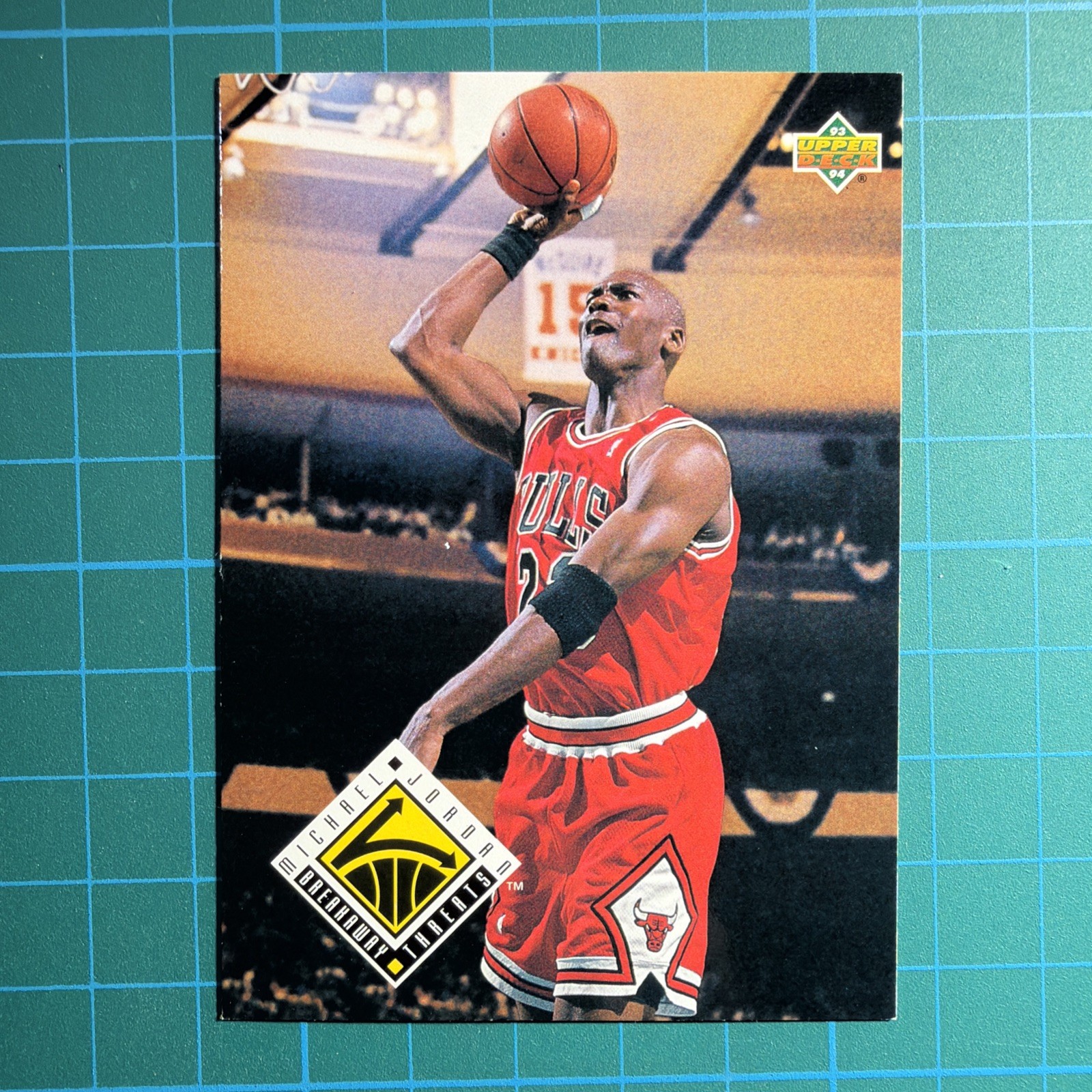 Nice 1993-94 Upper Deck Michael Jordan | Breakaway Threats | #438 Chicago Bulls