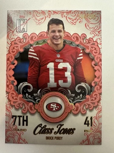 2025 Topps Signature Brock Purdy Base (RAW)