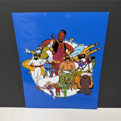 Space Ghost Universe Poster Featuring Space Ghost, Zorak & Brak