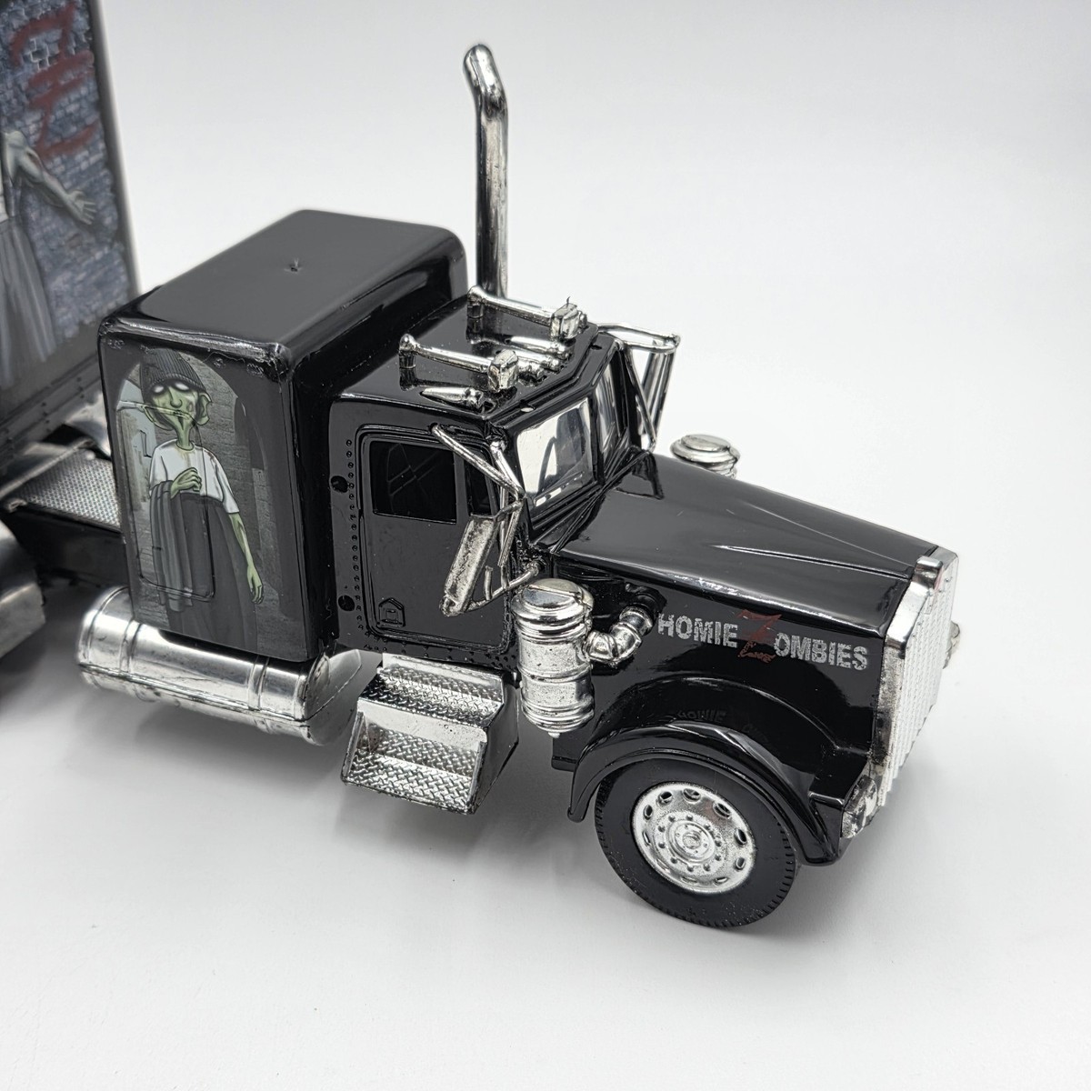 Homie Zombies The Apocalypse Kenworth W900n Semi Trailer Toy Truck