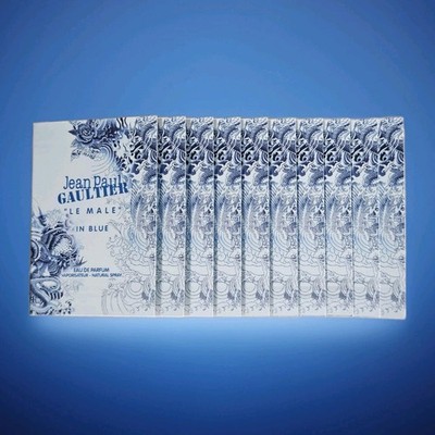 Jean Paul Gaultier Le Male In Blue 10x1,5ml Eau De Parfum Spray Proben 