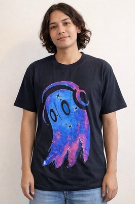 Undertale Space Junk Nabstablook Graphic T Shirt Men s M Black