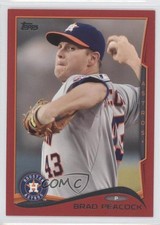 2014 Topps Target Red Brad Peacock #313 0c4