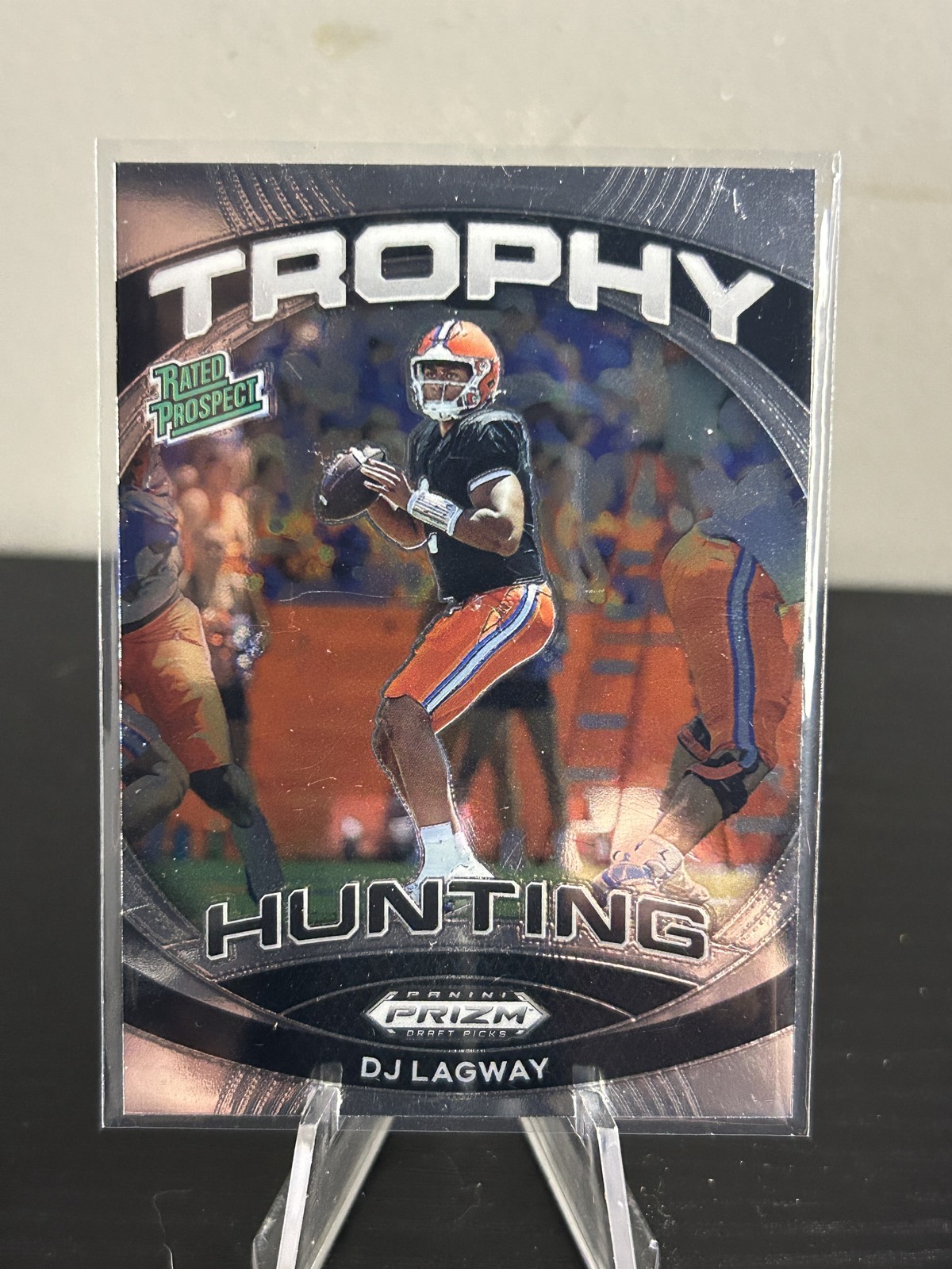 2024 Panini Prizm Draft Picks #TH-DLY DJ Lagway Trophy Hunting