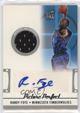 2006 Topps Big Game Picture Perfect Jersey 70/199 Randy Foye #PPJA-RF Auto wo3