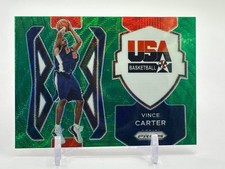 Vince Carter - 2021-22 Panini Prizm - USA Basketball - Green Wave Prizms - # 6