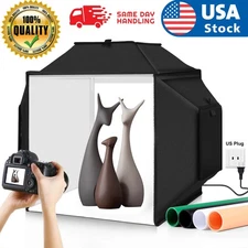 Portable Folding Upgraded LED Photo Studio Light Box Photography Shooting Tent