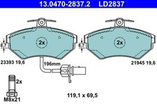 ATE Bremsbelagsatz 13.0470-2837.2 Audi A4 B5 B6 B7 SEAT VW Passat B5 /Variant