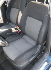 Golf 4 1J Bora Sitz vorne links Fahrersitz 4/5Türer Variant schwarz Velour SHZ