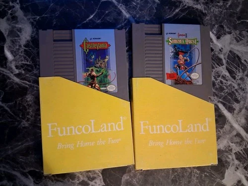 Castlevania + Simon's Quest NES Authentic Tested