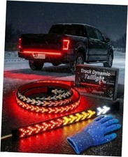 60-Inch LED Tailgate Light Bar Strip,2026 Truck Dynamic Taillight with 60in