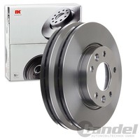 2X NK Bremsscheiben 274Mm BelÜFtet Vorne Passend FÜR KIA Carnival | 203514