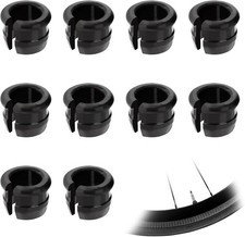 Presta Valve Rim Adapters 10pcs Bike Valve Stem Grommets Converter Saver Durable