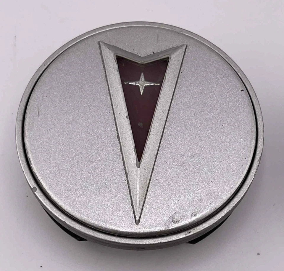 Genuine GM Pontiac Center Cap Part # 96653215 (set of 4) USED - Image 3 of 4