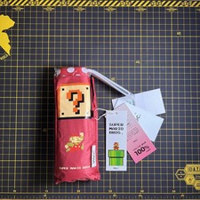 Nintendo Super Mario Bros. Luigi Folding Umbrella RED 47cm UV100 Wpc NEW