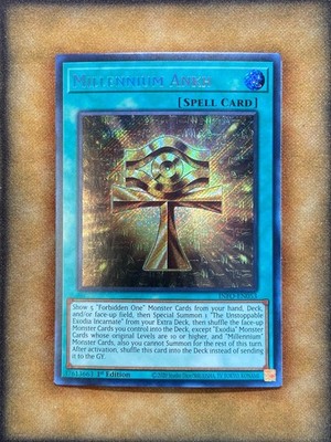 Yugioh Millennium Ankh INFO-EN053 Secret Rare 1st Ed NM