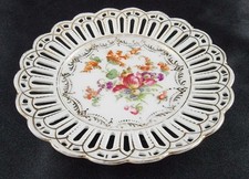 Dresden Plate In Antique Ceramic & Porcelain Plates & Chargers for