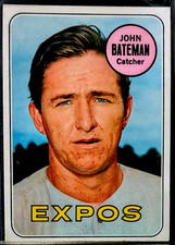 1969 Topps John Bateman #138 Montreal Expos NMT-MT