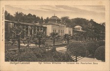 Germany Wilhelma Palace Moorish Building Terrace,Stuttgart-Cannstatt Postcard