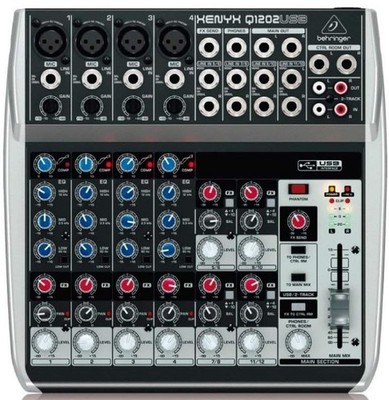 behringer xenyx q1202usb mixer