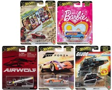 Hot Wheels Premium 2026 Pop Culture Q Case Set of 5 Cars, HXD63-956Q