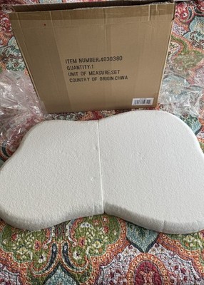 NOS Department 56 SNOW BASE 2 Piece Large 4030380 RETIRED RARE  VILLAGE ICE 35 