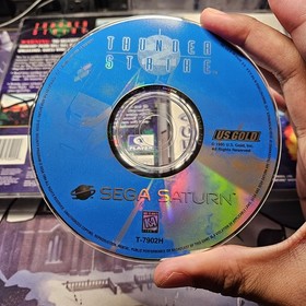 Thunderstrike 2 Sega Saturn Game CIB Complete In Box Manual Registration NTSC-U