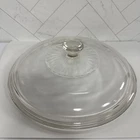 Pyrex Glass Replacement Lid Marked Pyrex 21 - 624C A 8" Inner Diameter